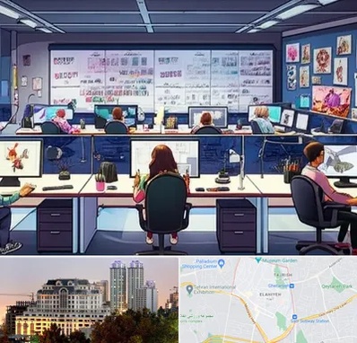 آموزشگاه انیمیشن سازی در فرشته 