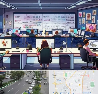 آموزشگاه انیمیشن سازی در ستارخان 