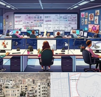 آموزشگاه انیمیشن سازی در اسکندری 