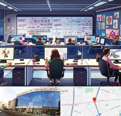 آموزشگاه انیمیشن سازی در نصف راه تبریز 