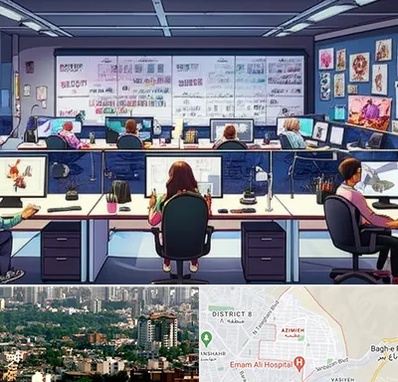 آموزشگاه انیمیشن سازی در عظیمیه کرج 