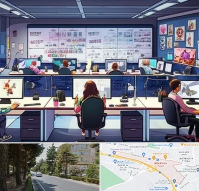 آموزشگاه انیمیشن سازی در مهرویلا کرج 