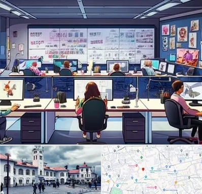 آموزشگاه انیمیشن سازی در میدان شهرداری رشت 