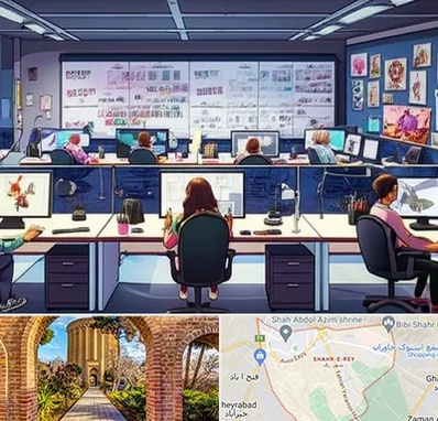 آموزشگاه انیمیشن سازی در شهر ری