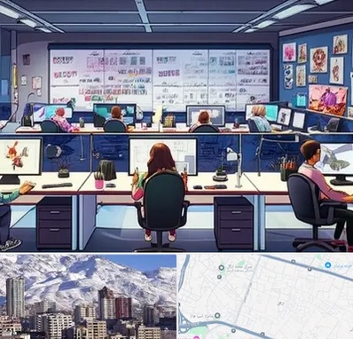 آموزشگاه انیمیشن سازی در ازگل 