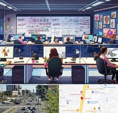 آموزشگاه انیمیشن سازی در ستاری 