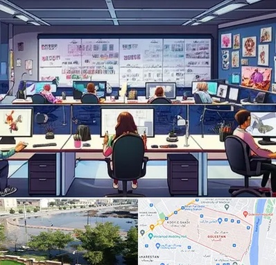 آموزشگاه انیمیشن سازی در گلستان اهواز 