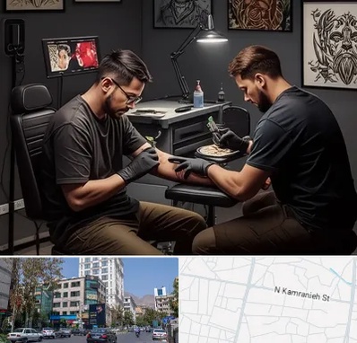 تاتو کار در کامرانیه