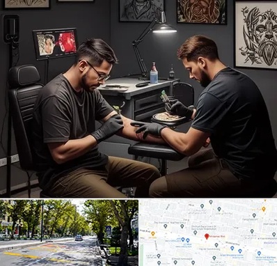 تاتو کار در میرداماد 