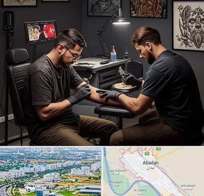 تاتو کار در آبادان