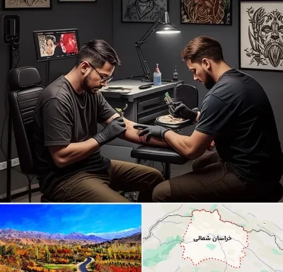 تاتو کار در خراسان شمالی