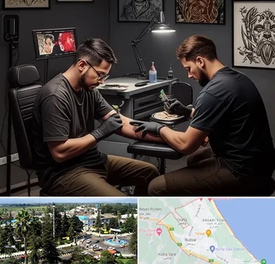 تاتو کار در رودسر