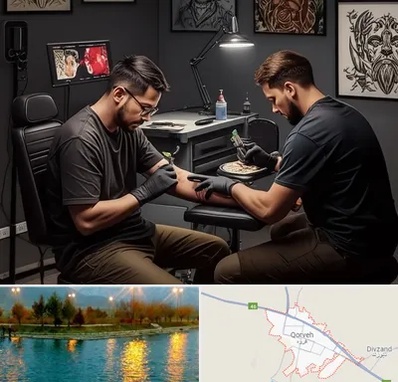 تاتو کار در قروه