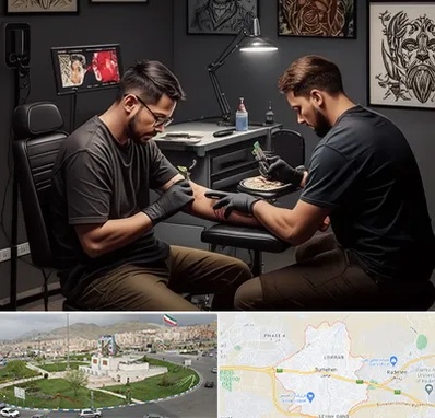 تاتو کار در بومهن