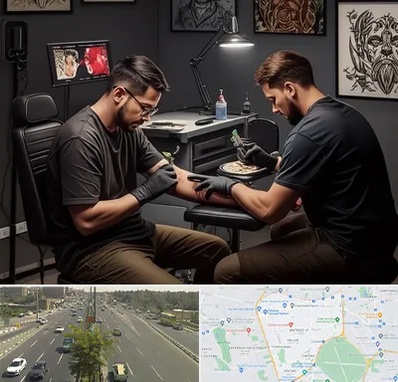 تاتو کار در منطقه 17 تهران 