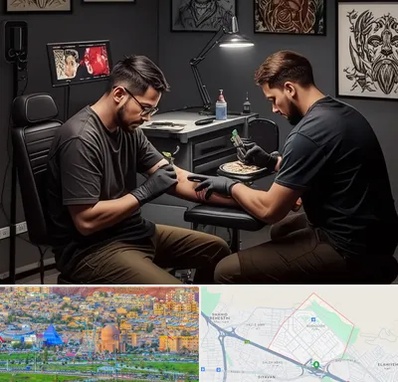 تاتو کار در رشدیه تبریز 