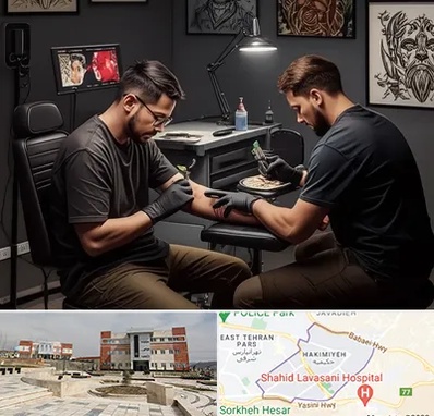 تاتو کار در حکیمیه 