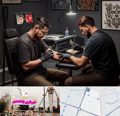 تاتو کار در پادادشهر اهواز 