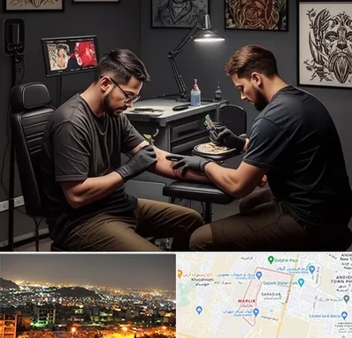 تاتو کار در مارلیک کرج 