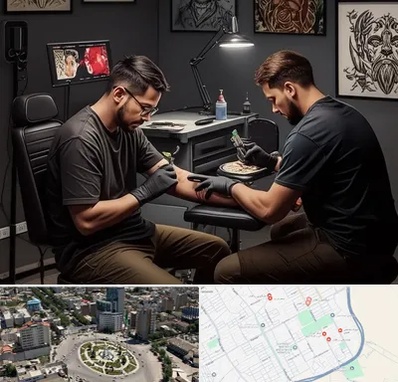 تاتو کار در زرافشان اسلامشهر 