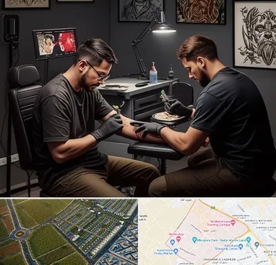 تاتو کار در الهیه مشهد 