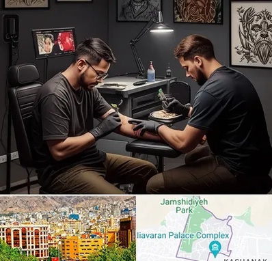 تاتو کار در نیاوران 