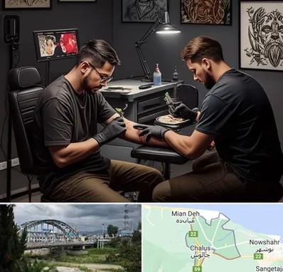 تاتو کار در چالوس