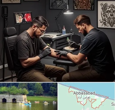 تاتو کار در عباس آباد