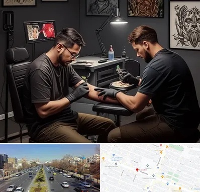 تاتو کار در بلوار معلم مشهد 