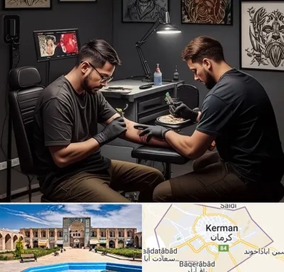 تاتو کار در کرمان