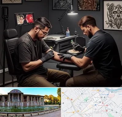 تاتو کار در عفیف آباد شیراز 