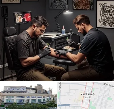 تاتو کار در یافت آباد