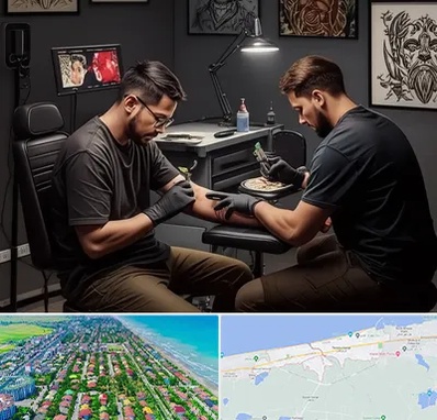 تاتو کار در فریدونکنار