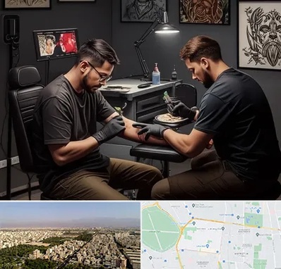 تاتو کار در نازی آباد 