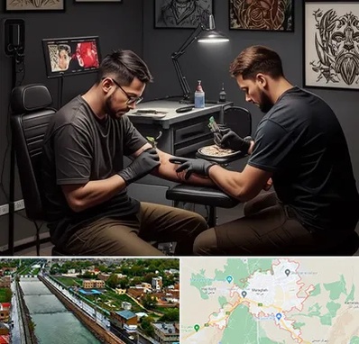 تاتو کار در مراغه