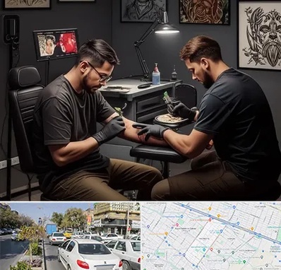 تاتو کار در مفتح مشهد 