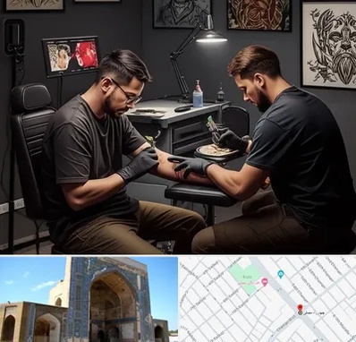 تاتو کار در مصلی مشهد 