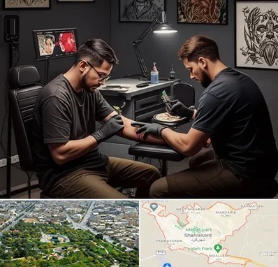 تاتو کار در شهرکرد