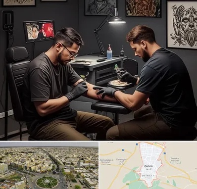 تاتو کار در قزوین