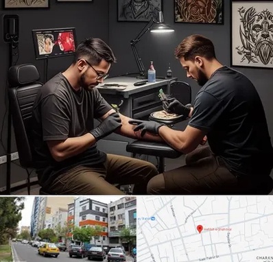 تاتو کار در هفده شهریور تبریز 