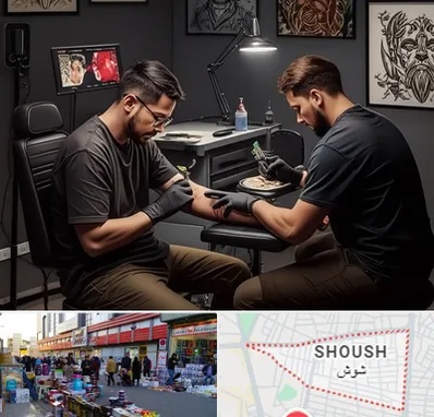 تاتو کار در شوش