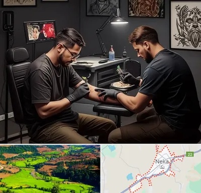 تاتو کار در نکا