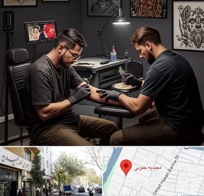 تاتو کار در مجیدیه جنوبی