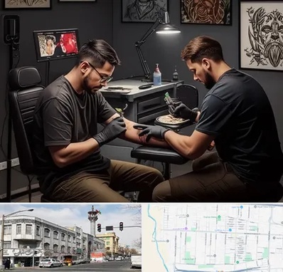 تاتو کار در 17شهریور 