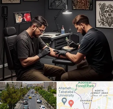 تاتو کار در شهران