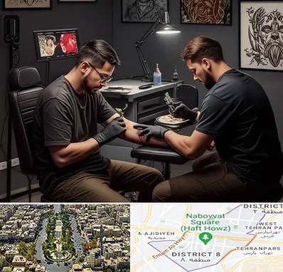 تاتو کار در نارمک 