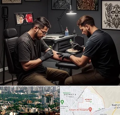 تاتو کار در عظیمیه کرج 