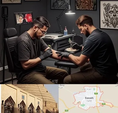 تاتو کار در ساوه