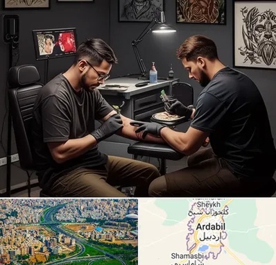 تاتو کار در اردبیل