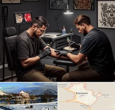 تاتو کار در ملایر